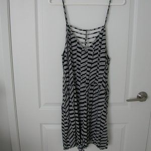 Light Black and White Romper